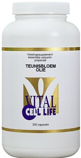 Vital Cell Life Teunisbloem Olie Capsules 200CP Vital Cell Life Teunisbloem Olie Capsules 200CP