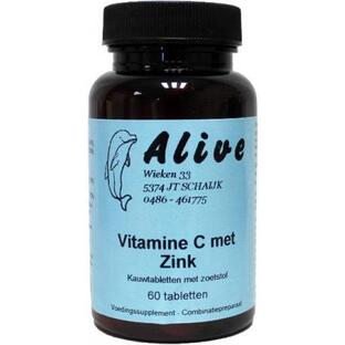 Alive Vitamine C300 + Zink Tabletten 60TB