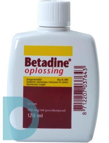 Betadine Jodium Oplossing 120ml kopen De Online Drogist