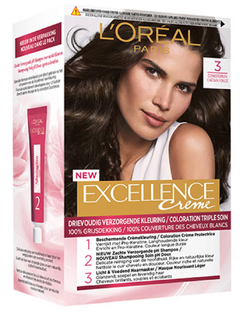 L'Oréal Paris Excellence 3 Donker Bruin 1ST