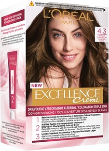 L'Oréal Paris Excellence 4.3 Midden Goudbruin 1ST L'Oréal Paris Excellence 4.3 Midden Goudbruin 1ST