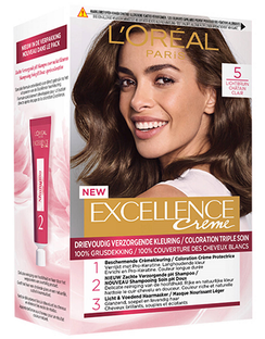 L'Oréal Paris Excellence 5 Licht Bruin 1ST L'Oréal Paris Excellence 5 Licht Bruin 1ST