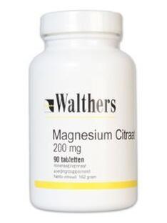 Walthers Magnesiumcitraat 200mg Tabletten 90TB