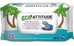 Attitude Eco 100% Biodegradable Wipes 72ST