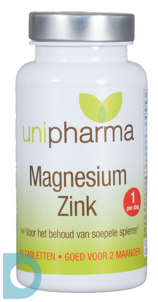 Unipharma magnesium zink tabletten 60st | de online