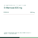Bonusan D-Mannose 500 Tabletten 120TB 100540