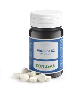 Bonusan Vitamine K2 100 mcg Plus Tabletten 60TB