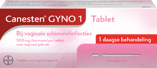 Canesten Canesten Gyno 1 Tablet 1TB Canesten Canesten Gyno 1 Tablet 1TB