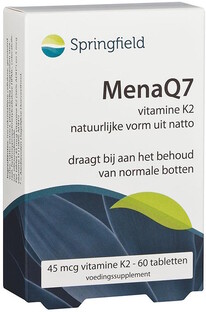Springfield Menaq7 K2 Tabletten 60TB Springfield Menaq7 K2 Tabletten 60TB