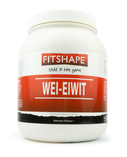 Fitshape Wei Eiwit Vanille 1000GR Fitshape Wei Eiwit Vanille 1000GR