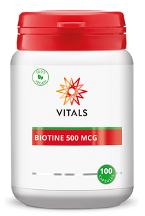 Vitals Biotine 500mcg Capsules 100CP