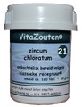 Vita Reform Van der Snoek Vita Reform Vitazouten Nr. 21 Zincum Chloratum Muriaticum 120TB