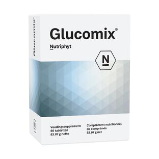 De Online Drogist Nutriphyt Glucomix Tabletten 60TB aanbieding