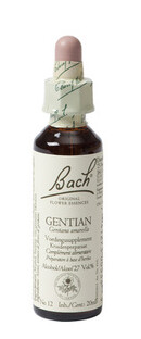Bach Flower Remedies Gentiaan 12 20ML Bach Flower Remedies Gentiaan 12 20ML
