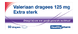 Healthypharm Valeriaan 125mg Extra Sterk Dragees 50ST 
