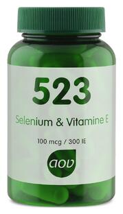 AOV 523 Selenium 100 & Vitamine E300 IE Capsules 60CP