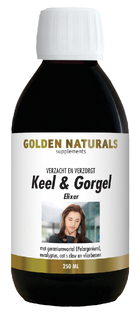 Golden Naturals Keel & Gorgel Elixer 250ML