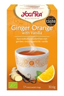 Yogi Tea Ginger Orange With Vanilla 17ST Yogi Tea Ginger Orange With Vanilla 17ST