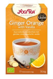 Yogi Tea Ginger Orange With Vanilla 17ST