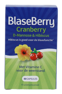 BlaseBerry Cranberry & D-Mannose & Hibiscus Capsules 50CP BlaseBerry Cranberry & D-Mannose & Hibiscus Capsules 50CP