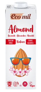 EcoMil Amandeldrank Naturel Bio 1LT EcoMil Amandeldrank Naturel Bio 1LT