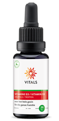 Vitals Vitamine D3 Druppels 20ML Vitals Vitamine D3 Druppels 20ML