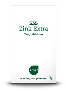 AOV 535 Zink Extra Zuigtabletten 30TB AOV 535 Zink Extra Zuigtabletten 30TB
