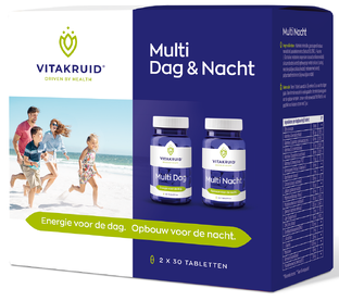 Vitakruid Multi Dag & Nacht HD 100% Vegan 2 x 30 60TB  Vitakruid Multi Dag & Nacht HD 100% Vegan 2 x 30 60TB