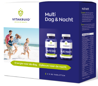 Vitakruid Multi Dag & Nacht 2 x 90 Tabletten 180TB
