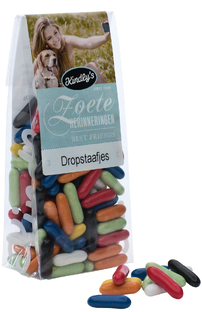 Kindly Dropstaafjes 170GR Kindly Dropstaafjes 170GR