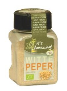 Its Amazing Gemalen Witte Peper 48gr 36GR Its Amazing Gemalen Witte Peper 48gr 36GR