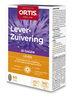 Ortis Lever-Zuivering Tabletten 60TB Ortis Lever-Zuivering Tabletten 60TB