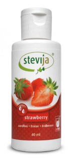 SteviJa Limonadesiroop Aardbei 40ML  SteviJa Limonadesiroop Aardbei 40ML