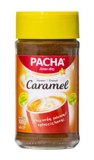 Pacha Instant Koffievervanger Caramel 100GR