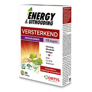 Ortis Energy & Uithouding Tabletten 36TB Ortis Energy & Uithouding Tabletten 36TB