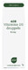 AOV 408 Vitamine D3 Druppels 25ML Voorkant verpakking