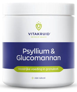 Vitakruid Psyllium & Glucomannan Poeder 450GR