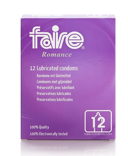 Faire Romance Condoom + Glijmiddel 12ST