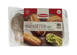 Semper Glutenvrij Mini Baguette Vezelrijk 6ST