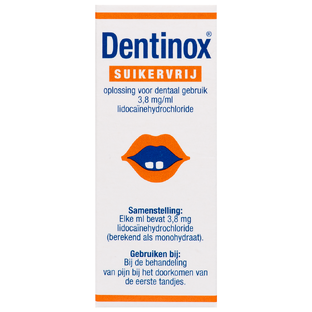Dentinox Druppels Suikervrij 9ML Dentinox Druppels Suikervrij 9ML