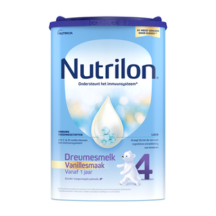 Nutrilon 4 Dreumesmelk Vanille 12+ Maanden 800GR Nutrilon 4 Dreumesmelk Vanille 12+ Maanden 800GR