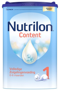 Nutrilon Content Volledige Zuigelingenvoeding 0-6 Maanden 800GR Nutrilon Content Volledige Zuigelingenvoeding 0-6 Maanden 800GR