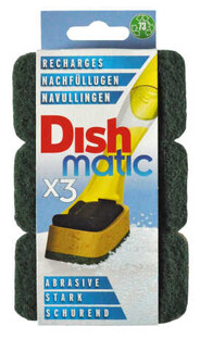 Dishmatic Schuurspons Schurend Navulling 3ST Dishmatic Schuurspons Schurend Navulling 3ST
