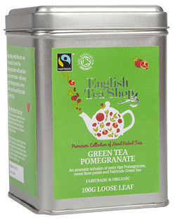 English Tea Shop Groene Thee Granaatappel Biologisch 100GR
