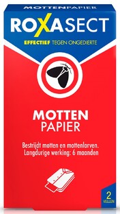 Roxasect Mottenpapier 2ST Roxasect Mottenpapier 2ST