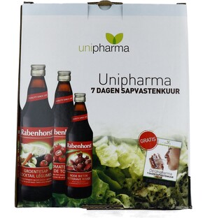 Unipharma 7 Dagen Sapvastenkuur 11ST Unipharma 7 Dagen Sapvastenkuur 11ST