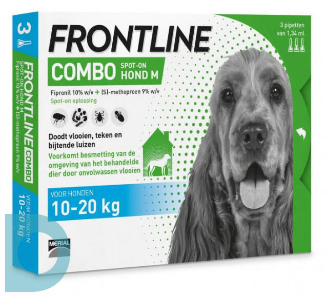 Frontline Combo Hond 3ST | voordelig online kopen | De Online Drogist