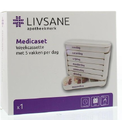 Livsane Medicaset Medicijnenbox Wit 1ST