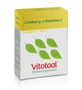 Vitotaal Cranberry + Vitamine C Capsules 45CP