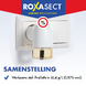 Roxasect Muggenstekker Navulling 1ST Achterkant verpakking + samenstelling Roxasect Muggenstekker Navulling 1ST Achterkant verpakking + samenstelling
